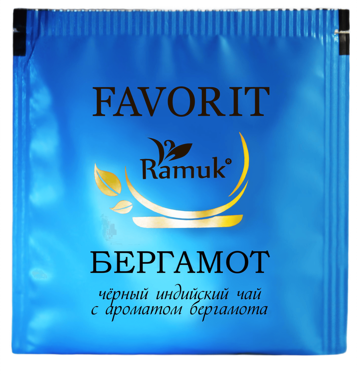 Чай RAMUK favorit черный c бергамотом 1.5 г